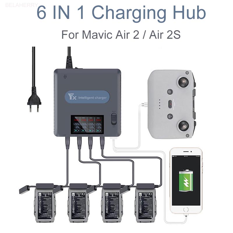 Drone Power Bank - Pengisi Daya Baterai Tampilan Digital 6