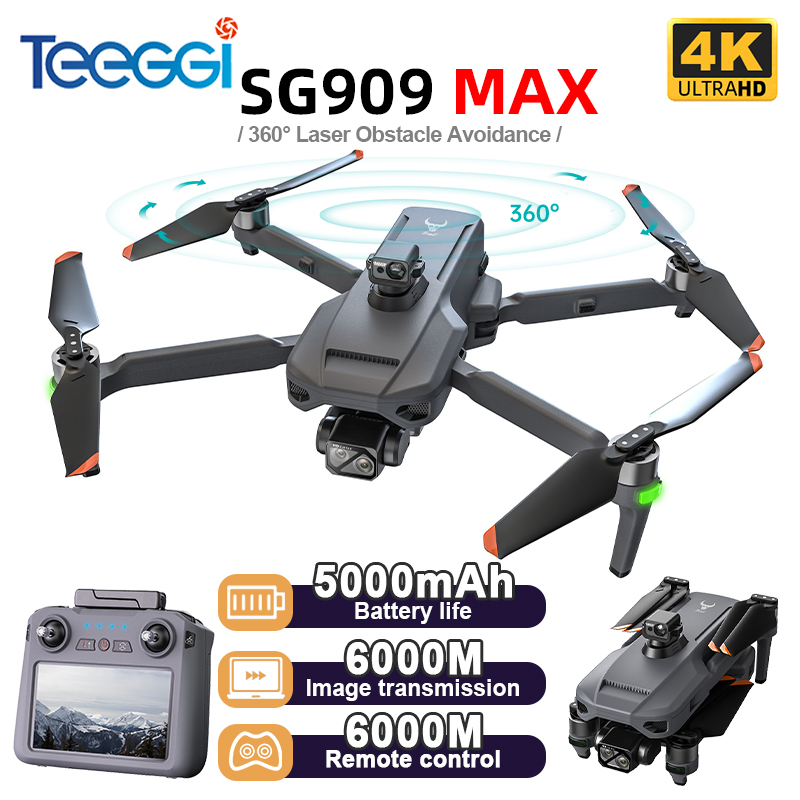 Drone Controller Screen - Teeggi SG909 MAX GPS Drone Dengan