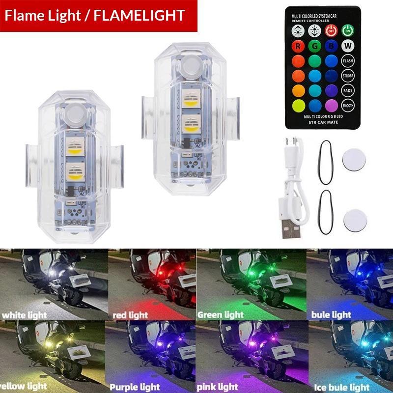 Lampu Peringatan LED RGB Seped - Drone Strobe Light ulasan dan harga