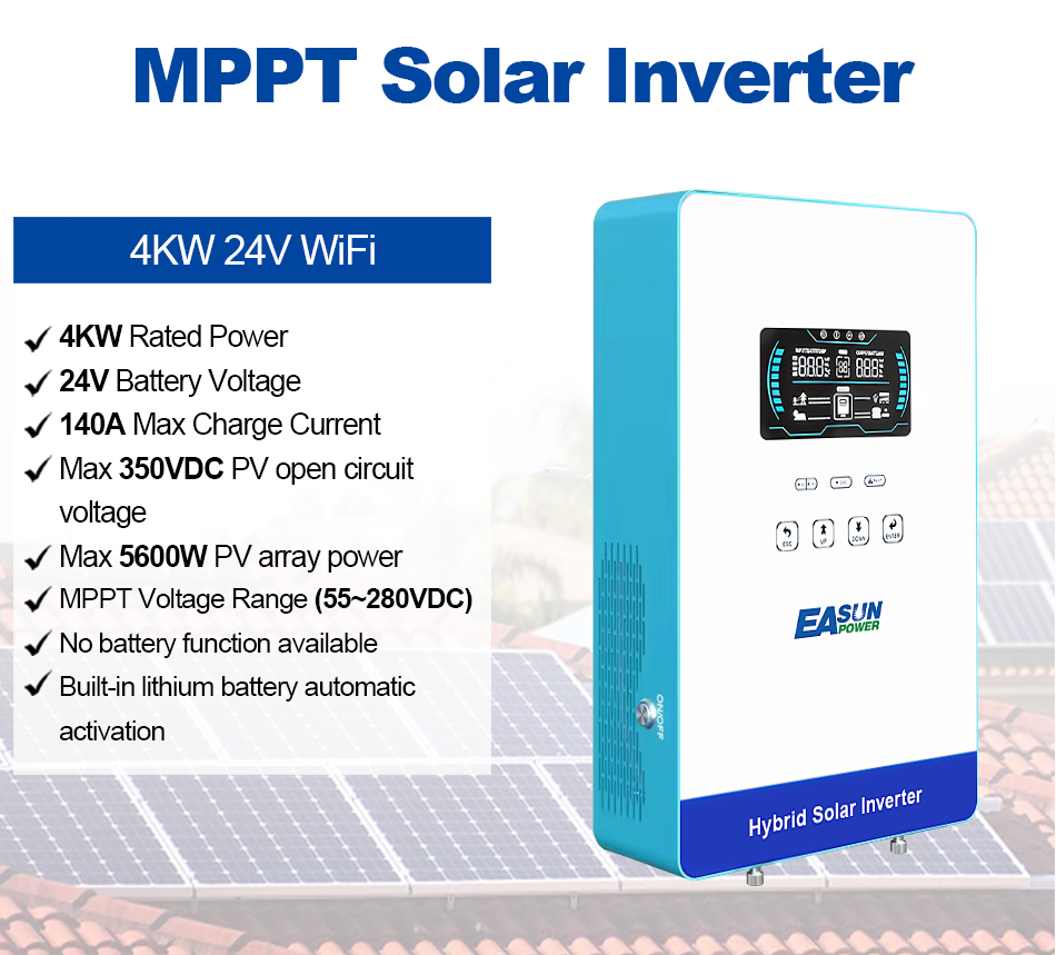 EASUN POWER Inverter 4KW 110V  - Drone Solar Charger ulasan dan harga