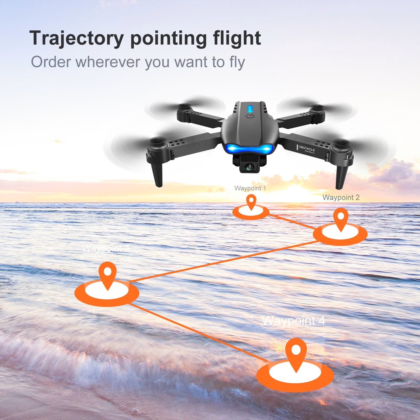 Drone Lipat E88PRO MAX 2026 ya - Drone Controller Screen ulasan dan harga