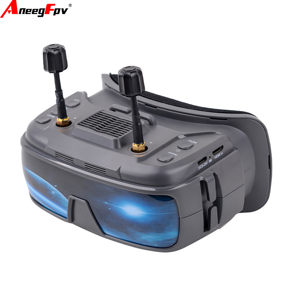 Kacamata FPV VR200 3.5 inci 5. - Drone Controller Screen ulasan dan harga