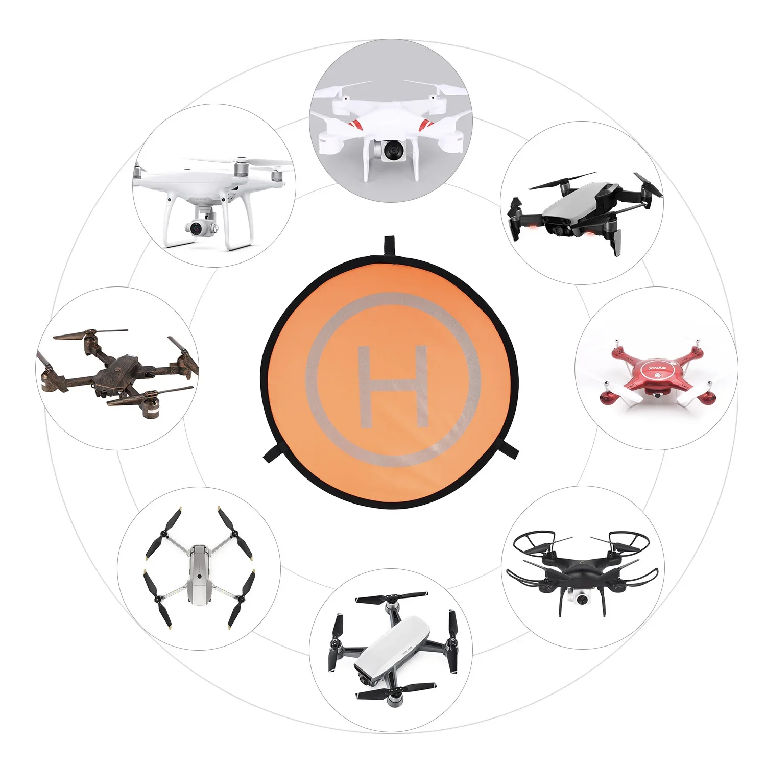 55/75/110Cm Drone Universal Ba - Drone Landing Pad ulasan dan harga
