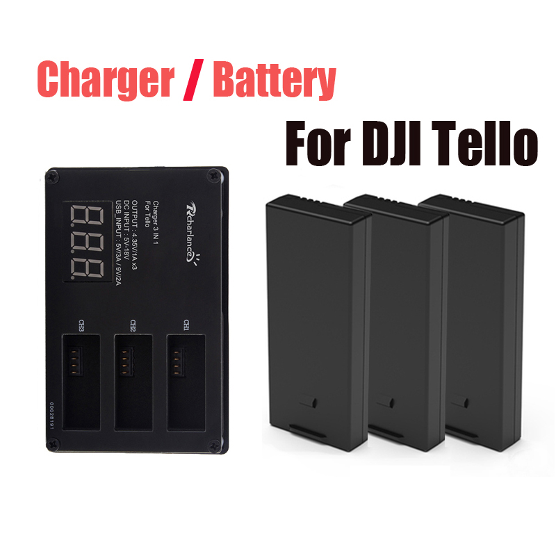 Pengisi Daya Baterai DJI Tello - Drone Charging Hub ulasan dan harga