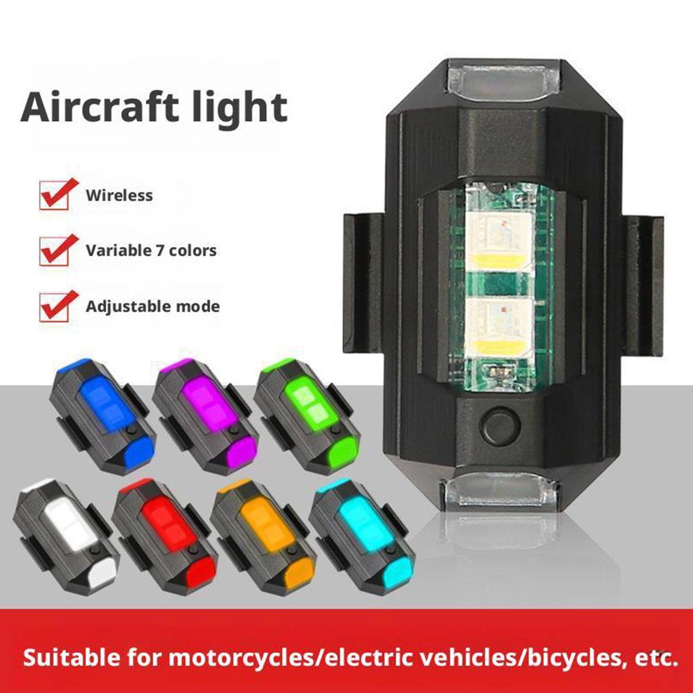 2 Buah Lampu Strobo LED Mini D - Drone Beacon Light ulasan dan harga