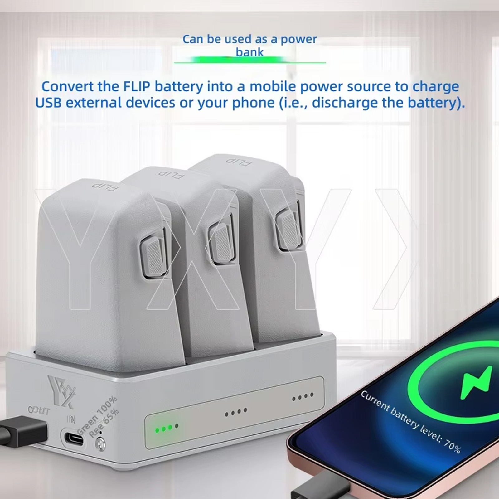 Hub Pengisi Daya Baterai 3-Por - Drone Charging Hub ulasan dan harga