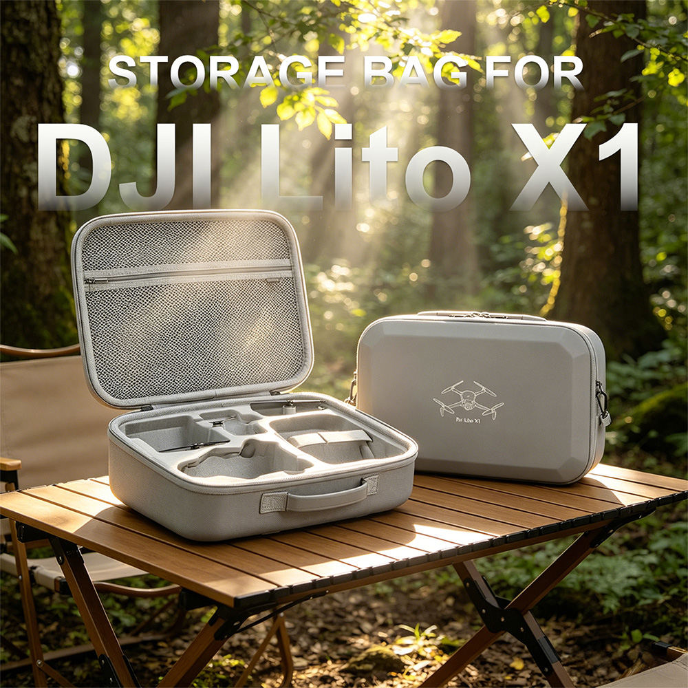 XFJI Tas Penyimpanan Bahu Kuli - Drone Hard Shell Case ulasan dan harga