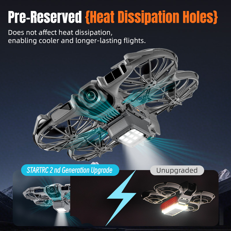 STARTRC LED Landing Gear untuk - Drone Beacon Light ulasan dan harga